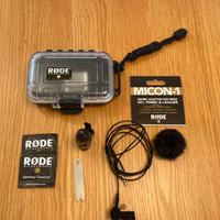 RODE Lavalier Microfono Broadcast