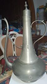 Brocca in peltro 95% alta 43 cm