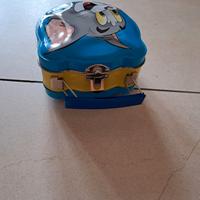 contenitore latta kinder tom and jerry