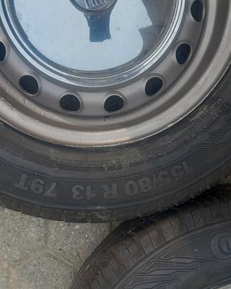 cerchi e gomme Fiat anni 70