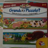 Gioco educativo Piccolo Genio - Grande o Piccolo