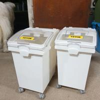 2 contenitori con ruote