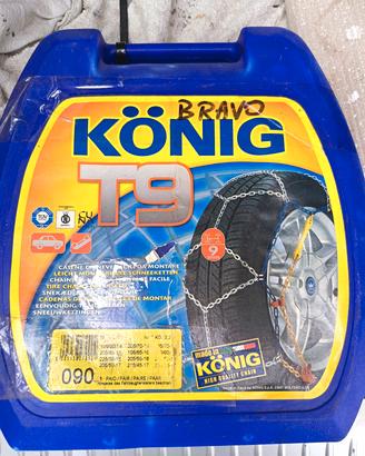 catene da neve nuove konig ribassate