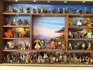 Collezione One piece e naruto action figure