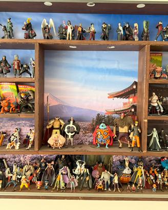 Collezione One piece e naruto action figure