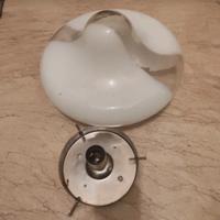 Lampadario d'arredo in vetro 