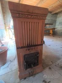 Stufa terracotta