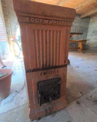 Stufa terracotta
