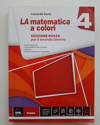 La matematica a colori 4 - ISBN 9788849420401