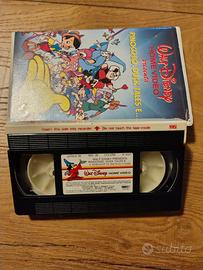 RARA VHS "Pinocchio, Duck Tales e..." Walt Disney