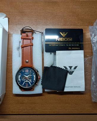 Orologio Uomo NIBOSI 1985 Cronografo - NUOVO