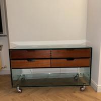 Cassettiera in vetro