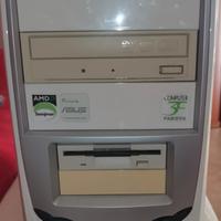 Pc fisso senza processore e disco fisso memoria 
