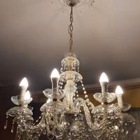 3 lampadari "Maria Teresa" cristallo vintage