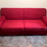 Divani letto matrimoniale + pouf contenitore