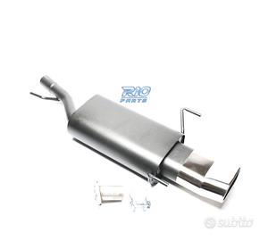 SILENZIATORE DI SCARICO PER OPEL ASTRA 1998-2009 x