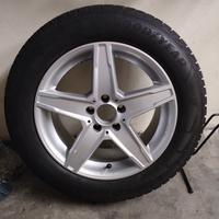 Cerchi in lega e gomme Mercedes GLK R17