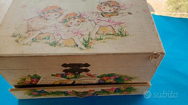 carillon portagioie vintage anni 70/80-Love Story 