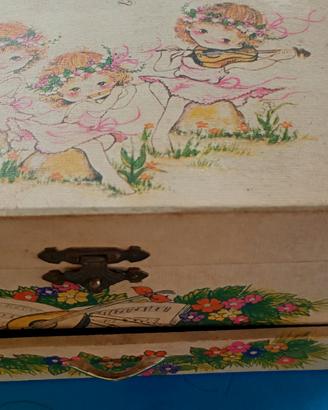 carillon portagioie vintage anni 70/80-Love Story 