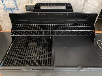 Barbecue a gas campingaz  adelaide 4 woody L Delux
