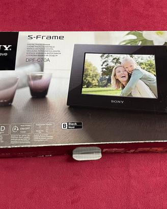 SONY CORNICE DIGITALE S-FRAME DPF C70A