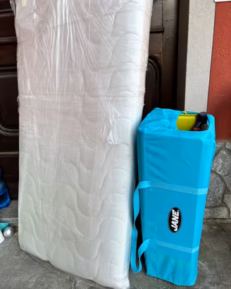 Lettino da campeggio / viaggio Jané + materasso
