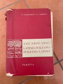 Vocabolario latino italiano