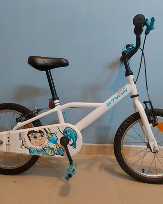 Bici bambino 4-6 anni Btwin 100 INUIT 16 POLLICI