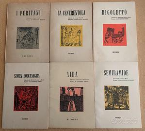 Libretti d'opera ed. Ricordi (6)