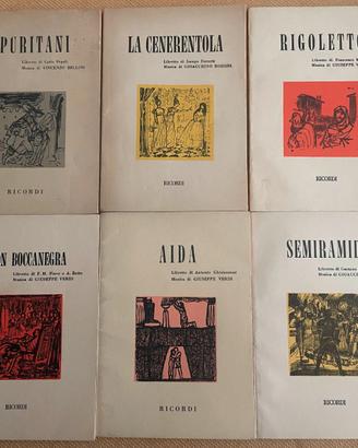 Libretti d'opera ed. Ricordi (6)
