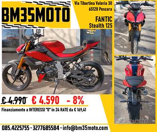 Fantic Stealth 125 Abs 2026 - SUPER PROMO