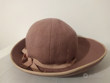Cappello vintage tesa larga