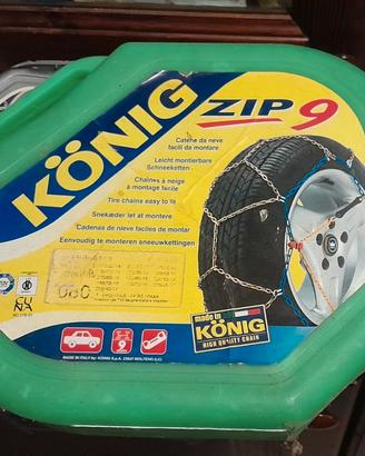 catene da neve Konig zip 9