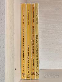 Libri collana "CLASSICI DEL PENSIERO" Le Monnier