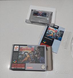 Castelvania 4 supernintendo snes riproduzione 
