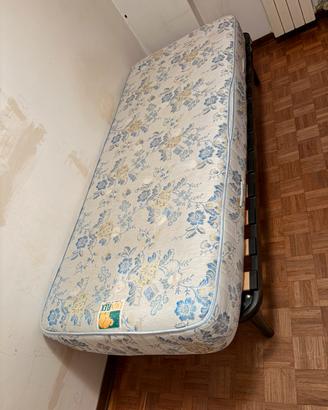 Rete singola più materasso