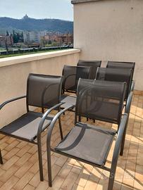 Sedie da giardino Kasanova linea Piazza