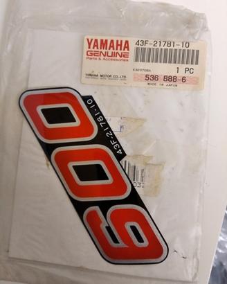 Yamaha XT 550 600 XT 600 rari adesivi originali