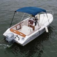 Barca motore carrello open capelli 19