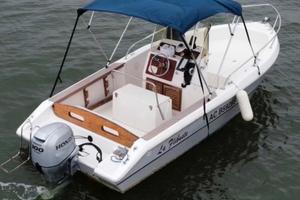 Barca motore carrello open capelli 19