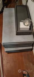 scaffali acciaio 100 x 60 