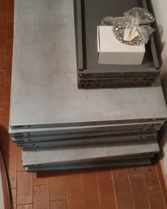 scaffali acciaio 100 x 60 