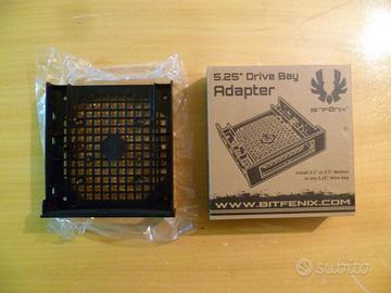 Adapter per drive da 5.25 a 3.5-2.5 nuovo