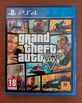 GTA V Grand Theft Auto 5 PS4– Come nuovo, completo