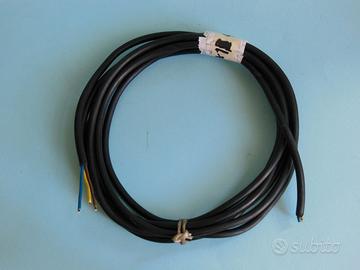 Cavo elettrico tripolare 3x1mm² lungh. 4m
