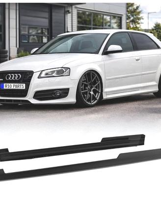 MINIGONNE LATERALI AUDI A3 8P LOOK S3 3 PORTE