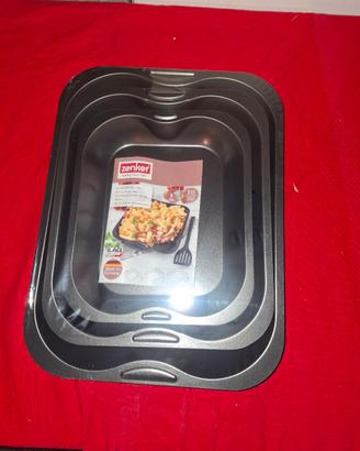 Set 3 Teglie da Forno Zenker - Antiaderenti - Made