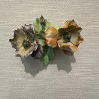 Composizione Floreale Capodimonte Porcellana