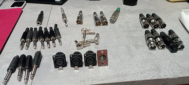 connettori audio vari