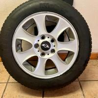 4 cerchi lega per bmw o mini con gomme termiche 16